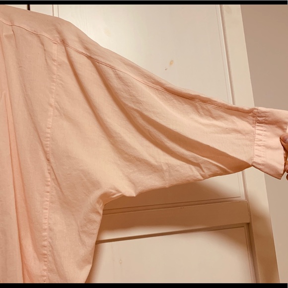 Ann Taylor Loft The Softened Shirt 👚 Pink - Picture 5 of 8